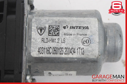17-23 Tesla Model 3 Rear Left Door Window Regulator Motor OEM