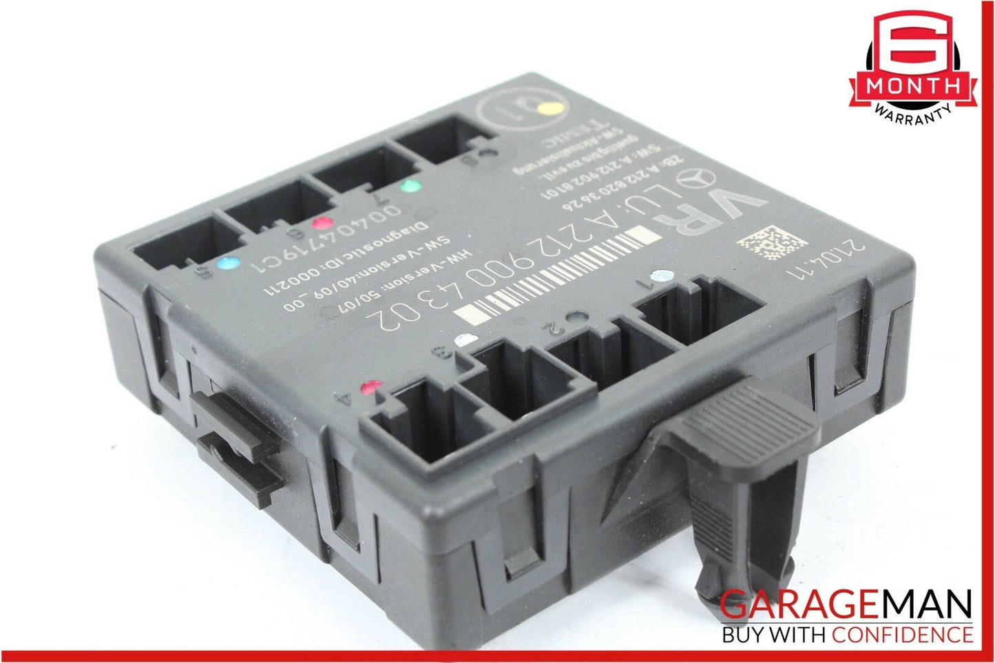 08-15 Mercedes W204 C250 C63 AMG Front Right Passenger Side Door Control Module