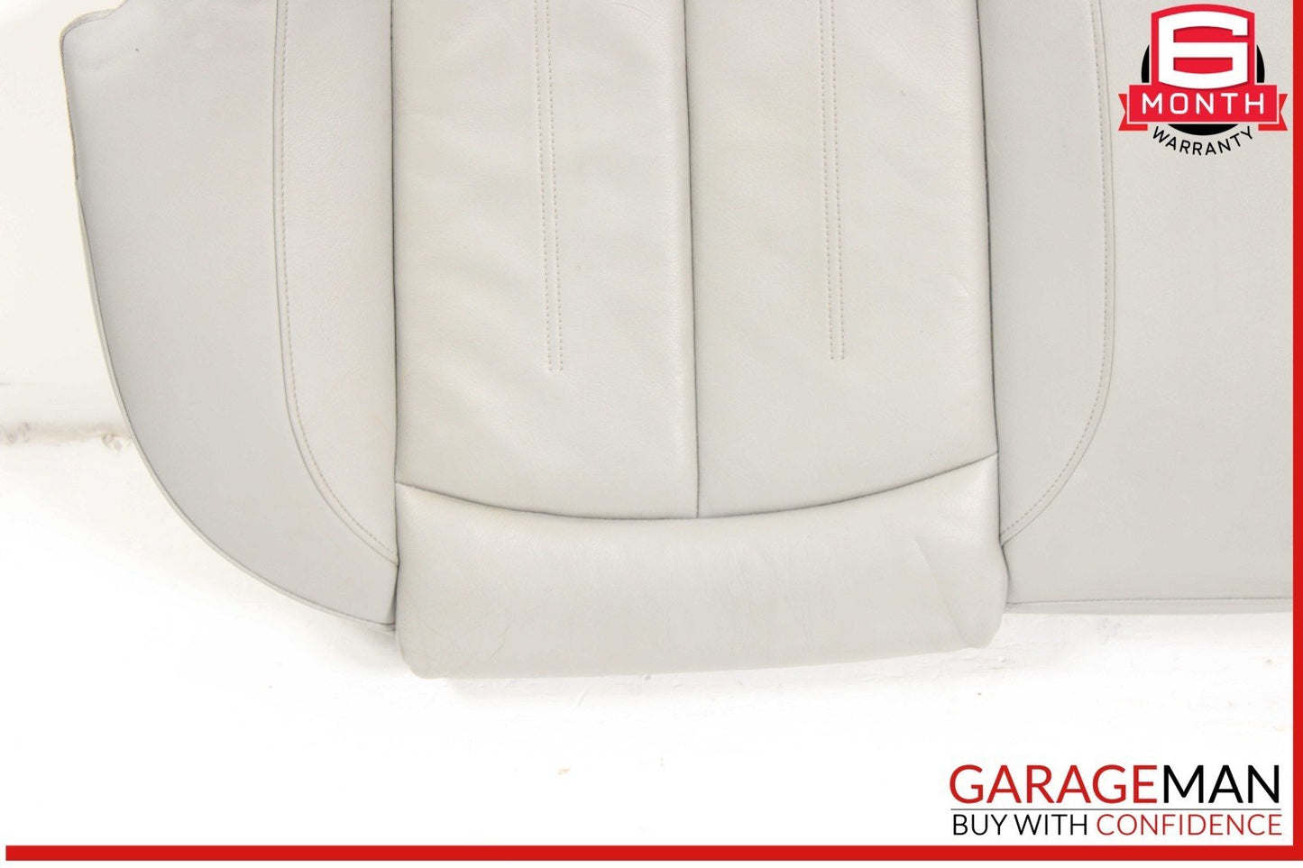 12-18 Audi A6 Rear Bottom Lower Seat Bench Cushion Cover Gray OEM
