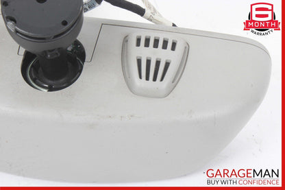 11-13 Mercedes W207 E350 Interior Top Upper Rear View Mirror Assembly Grey OEM