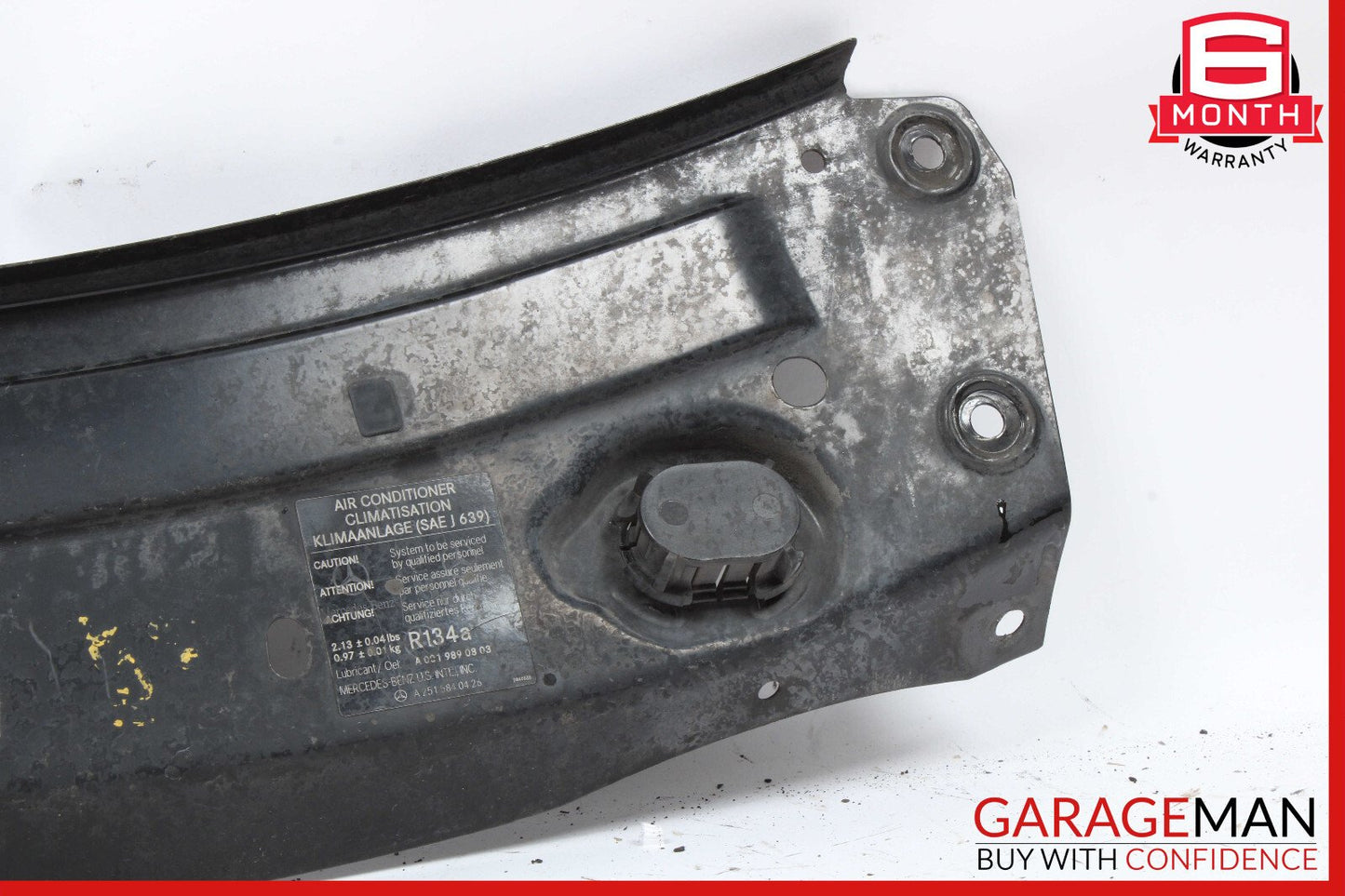06-12 Mercedes W164 ML550 Upper Radiator Core Tie Bar Support OEM