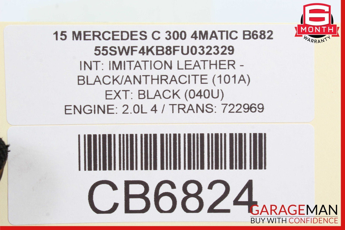 15-20 Mercedes W205 C300 A/C Air Conditioning Compressor 0032306911 OEM