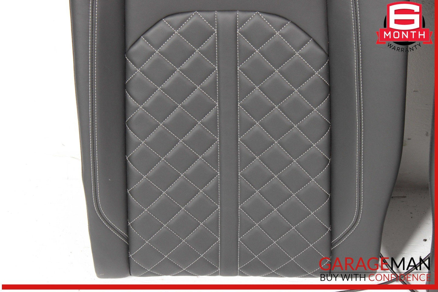 18-24 Audi S5 Rear Top Upper Seat Cushion Cover Assembly Black OEM