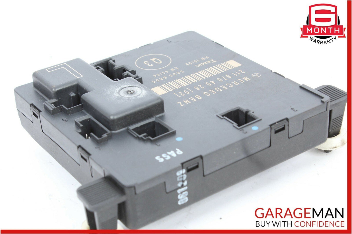 03-09 Mercedes W211 E350 E63 AMG Rear Left Driver Side Door Control Module Unit