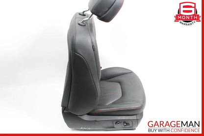 14-17 Maserati Ghibli Front Right Complete Seat Cushion Cover Assembly Black