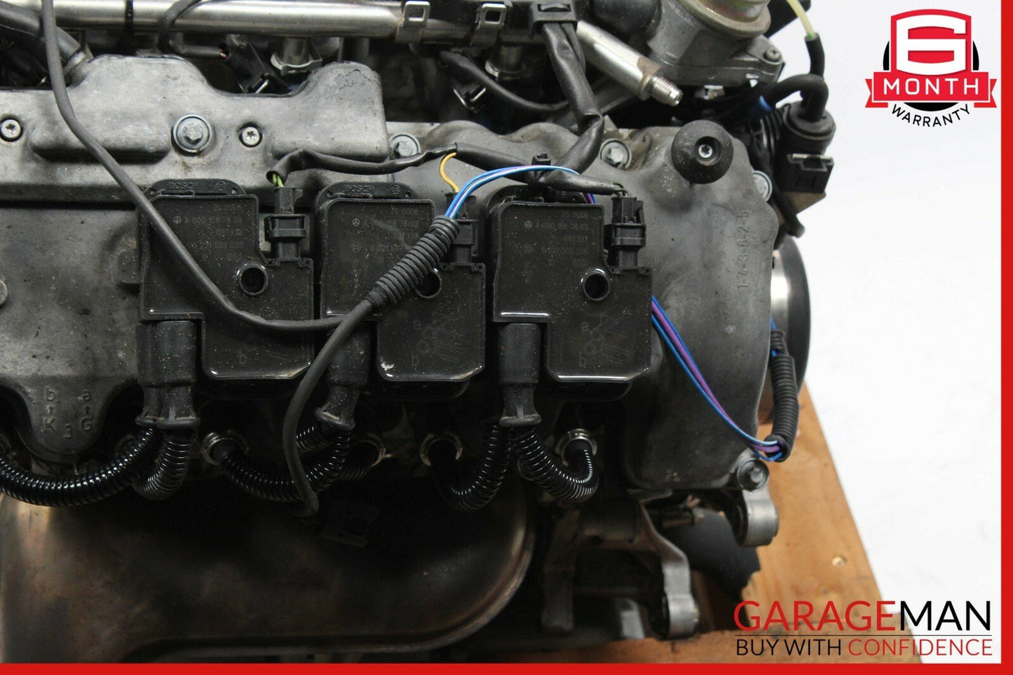 98-02 Mercedes W208 CLK320 E320 Engine Motor Block Assembly OEM
