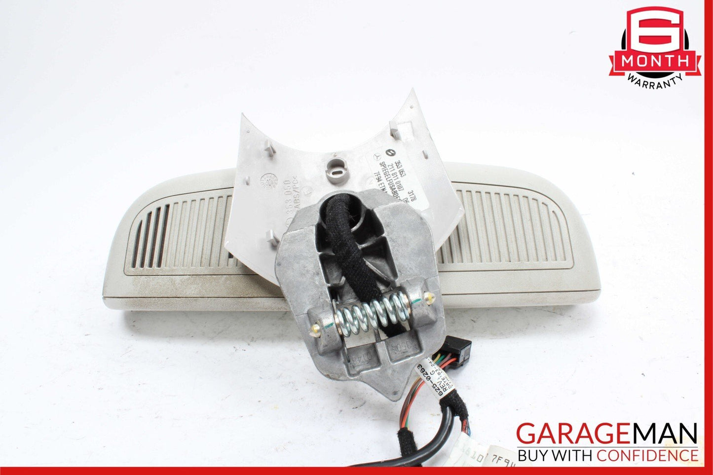 07-09 Mercedes W211 E350 E550 E63 AMG Interior Rear View Mirror Gray OEM