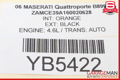 03-13 Maserati Quattroporte M139 Front Right or Left Console AC A/C Air Vent OEM