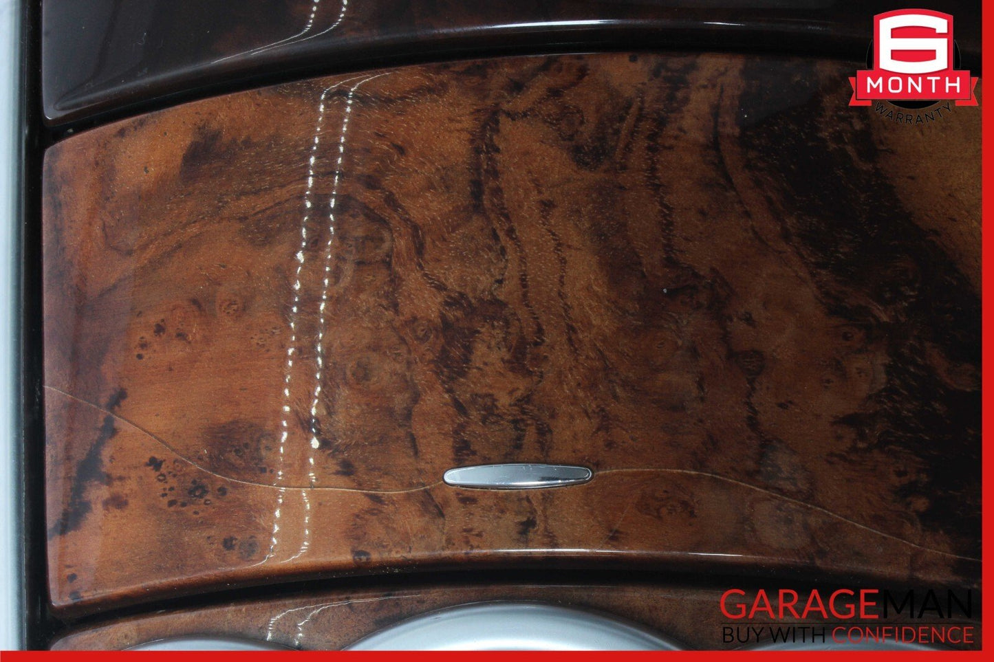 06-10 Mercedes W251 R500 R350 Center Console Cup Holder Ash Tray Wood OEM