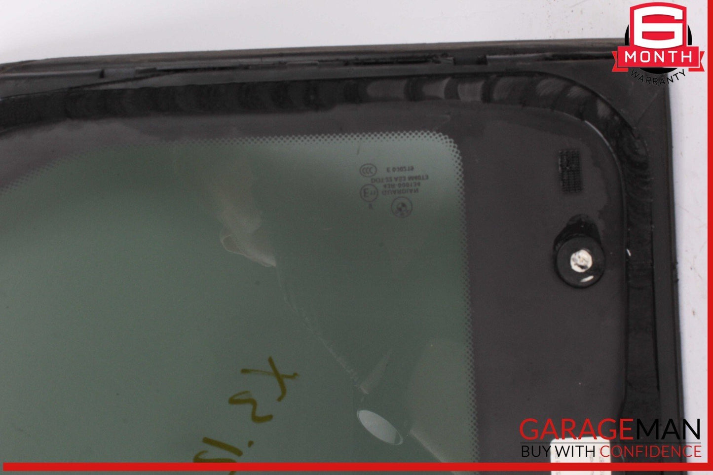 11-17 BMW X3 Rear Right Passenger Side Quarter Window Glass OEM