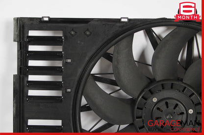 10-16 Porsche Panamera 970 Radiator Engine Electric Cooling Fan Assembly OEM