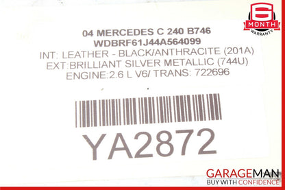 Mercedes C240 C320 CLK350 Rear Left / Right Side Upper Control Arm OEM