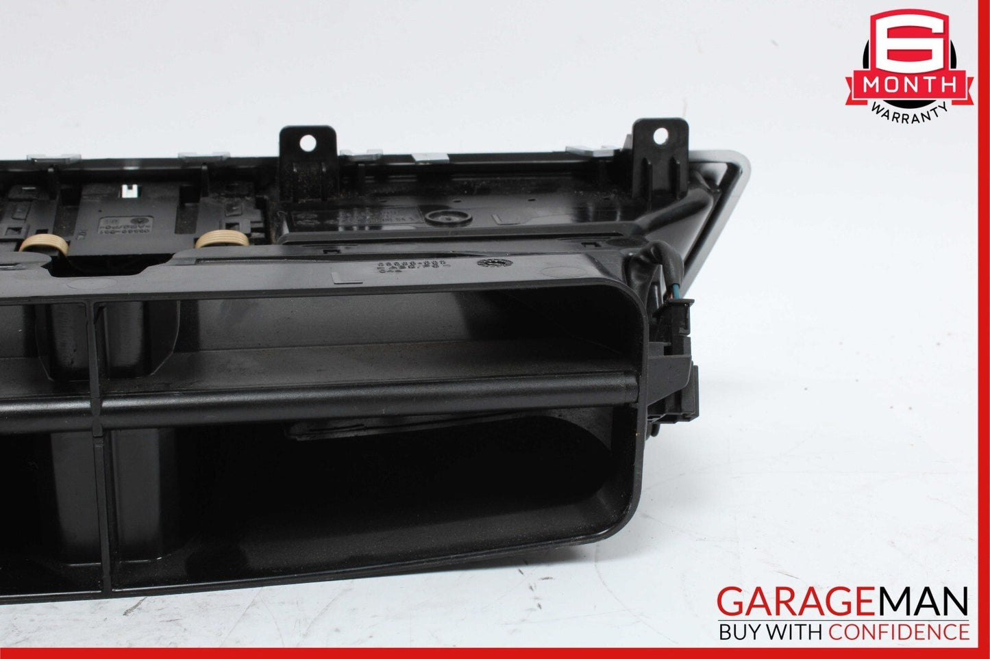 07-13 Mercedes W221 S550 Center Dash Air Vent AC A/C Clock Trim Cover Assembly