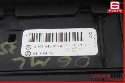 06-13 Mercedes W164 ML350 GL450 Dash Headlight Control Switch Module Unit Black