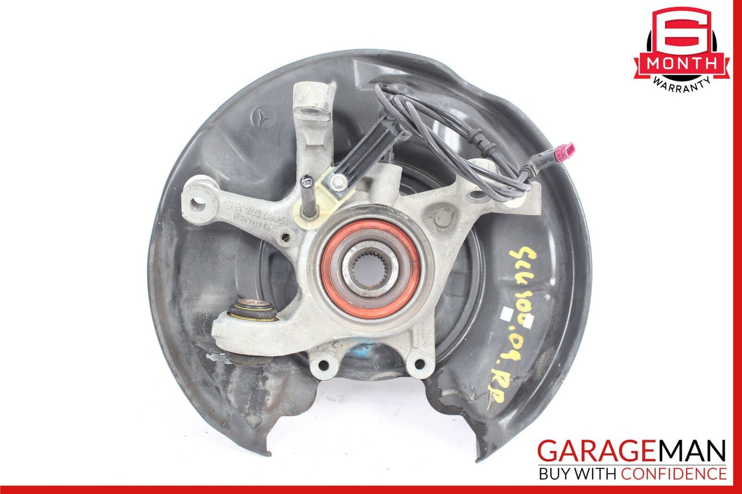 05-11 Mercedes R171 SLK300 Rear Right Side Spindle Knuckle Hub Bearing OEM