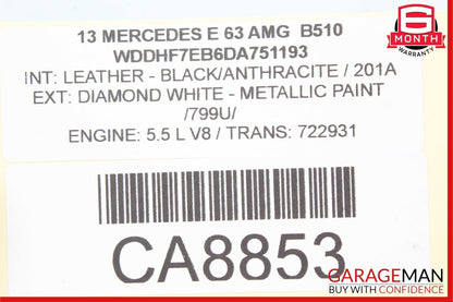 08-18 Mercedes W212 E63 AMG C300 Rear Right Side Door Control Module Unit OEM