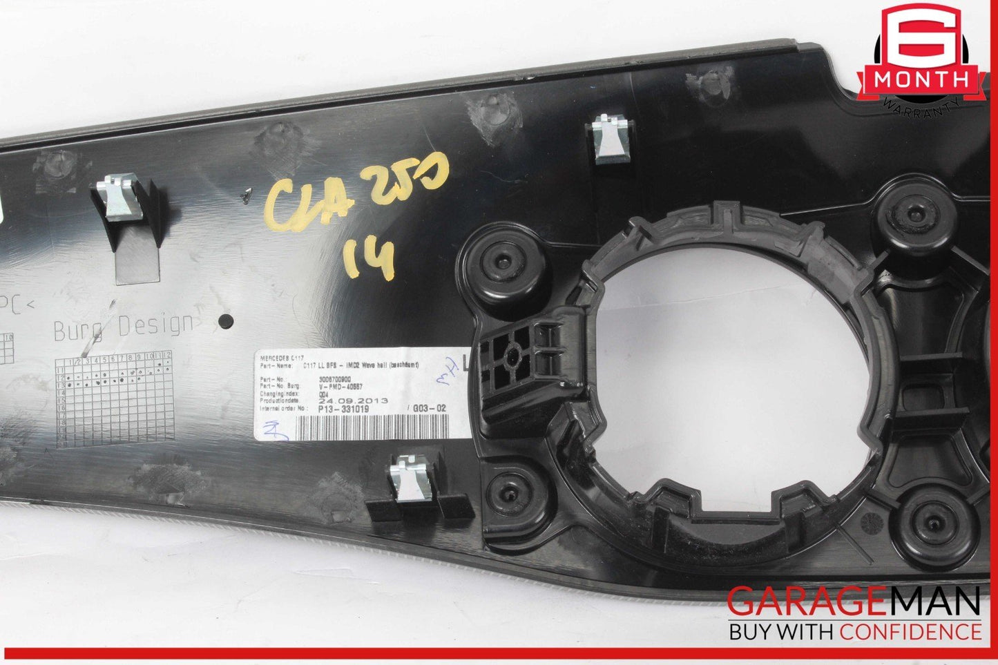 14-18 Mercedes W117 CLA250 Front Dash Dashboard Panel Trim Cover 3006700900 OEM