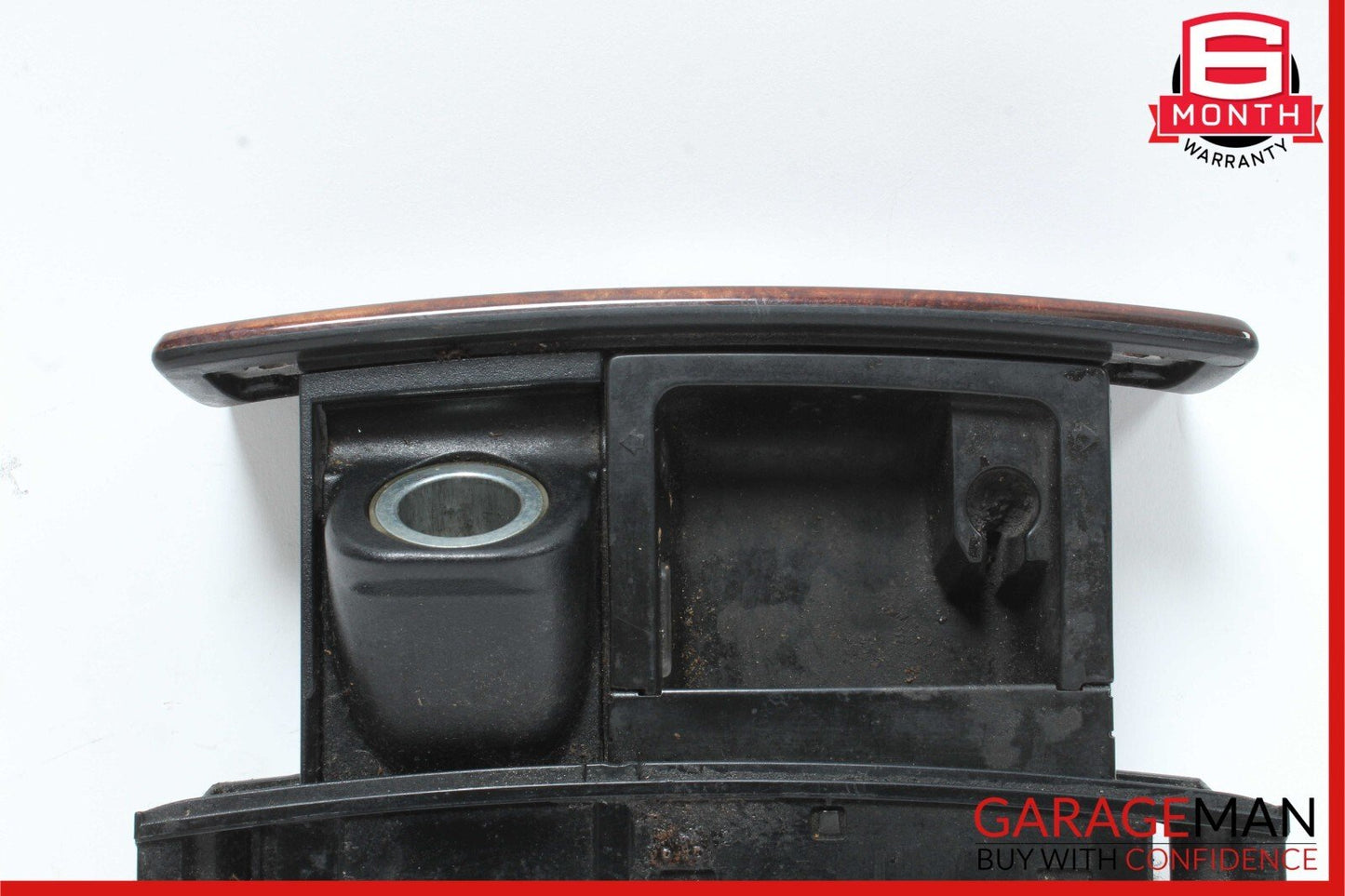 06-12 Mercedes X164 GL450 GL320 Front Center Console Ashtray Lighter Trim Wood