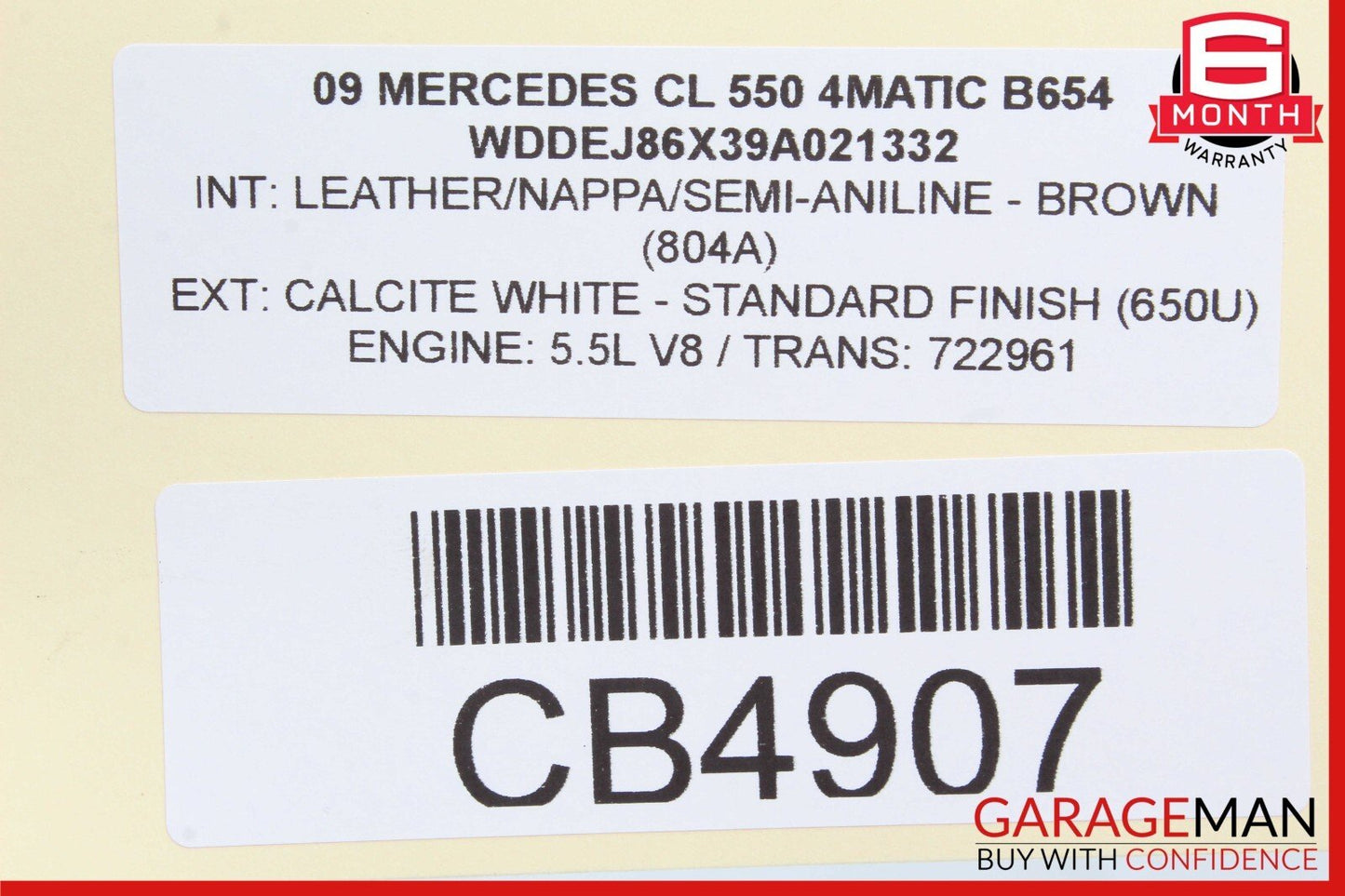 07-14 Mercedes W216 CL550 Air Suspension Supply Valve Block Control Module Unit
