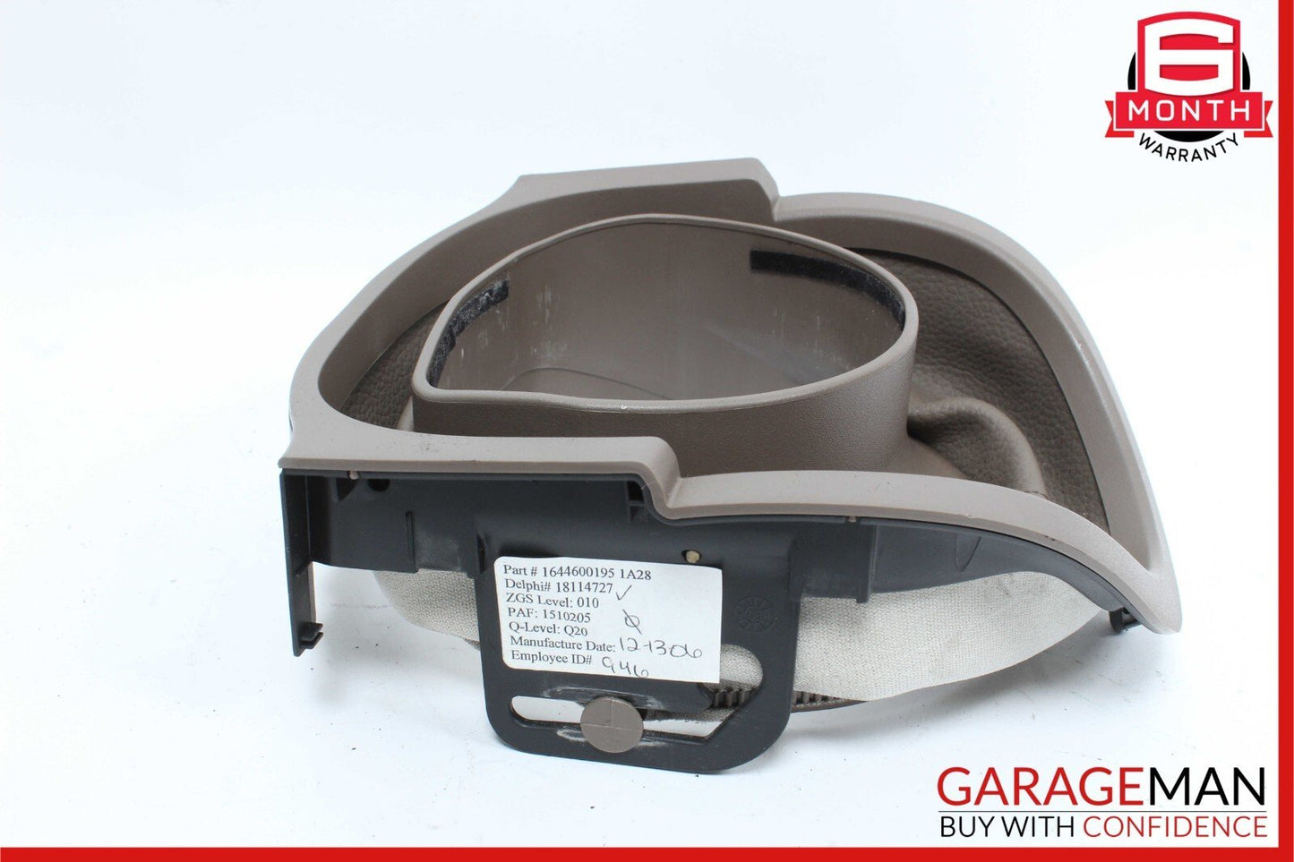 06-12 Mercedes X164 GL450 4Matic Steering Column Trim Shroud Cover Brown OEM