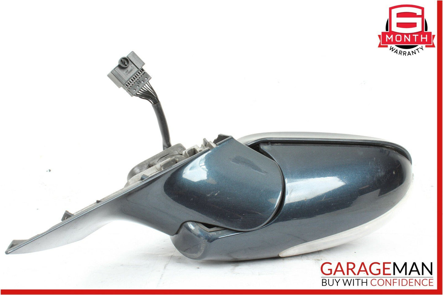 03-09 Mercedes W209 CLK350 Front Right Side Mirror Door Rear View Green Black