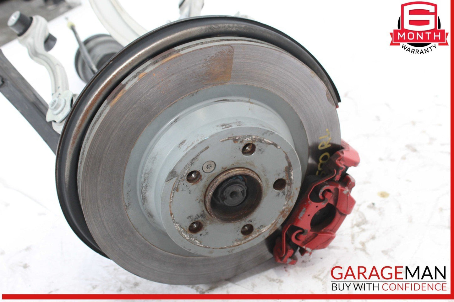 12-18 Mercedes W218 CLS550 Rear Left Spindle Knuckle Hub Drive Axle Shaft Assy
