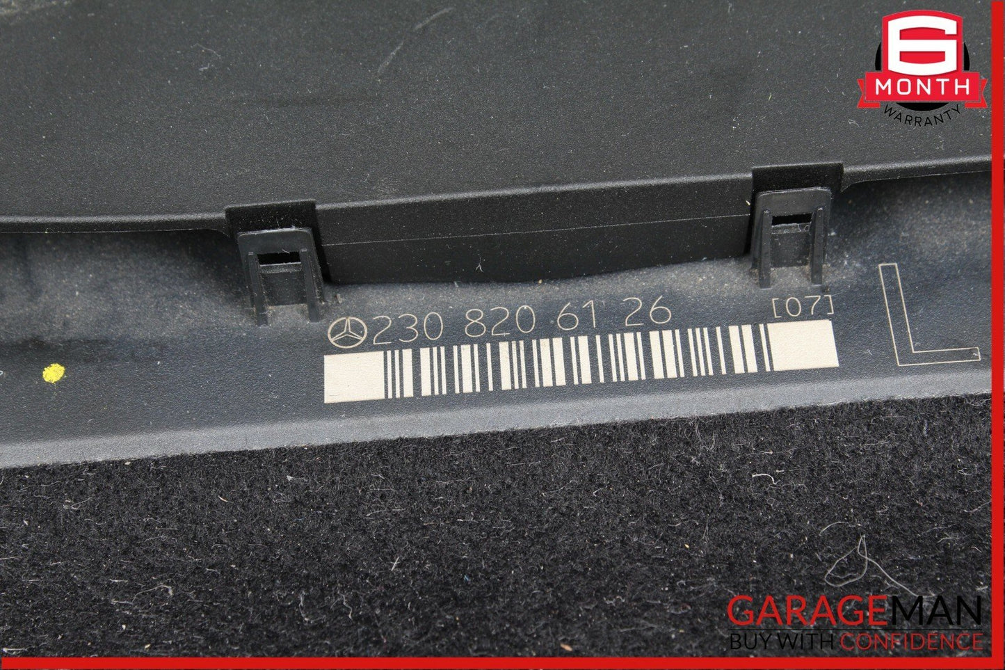 03-08 Mercedes R230 SL65 AMG SL550 Front Left Side Under Seat Control Module OEM