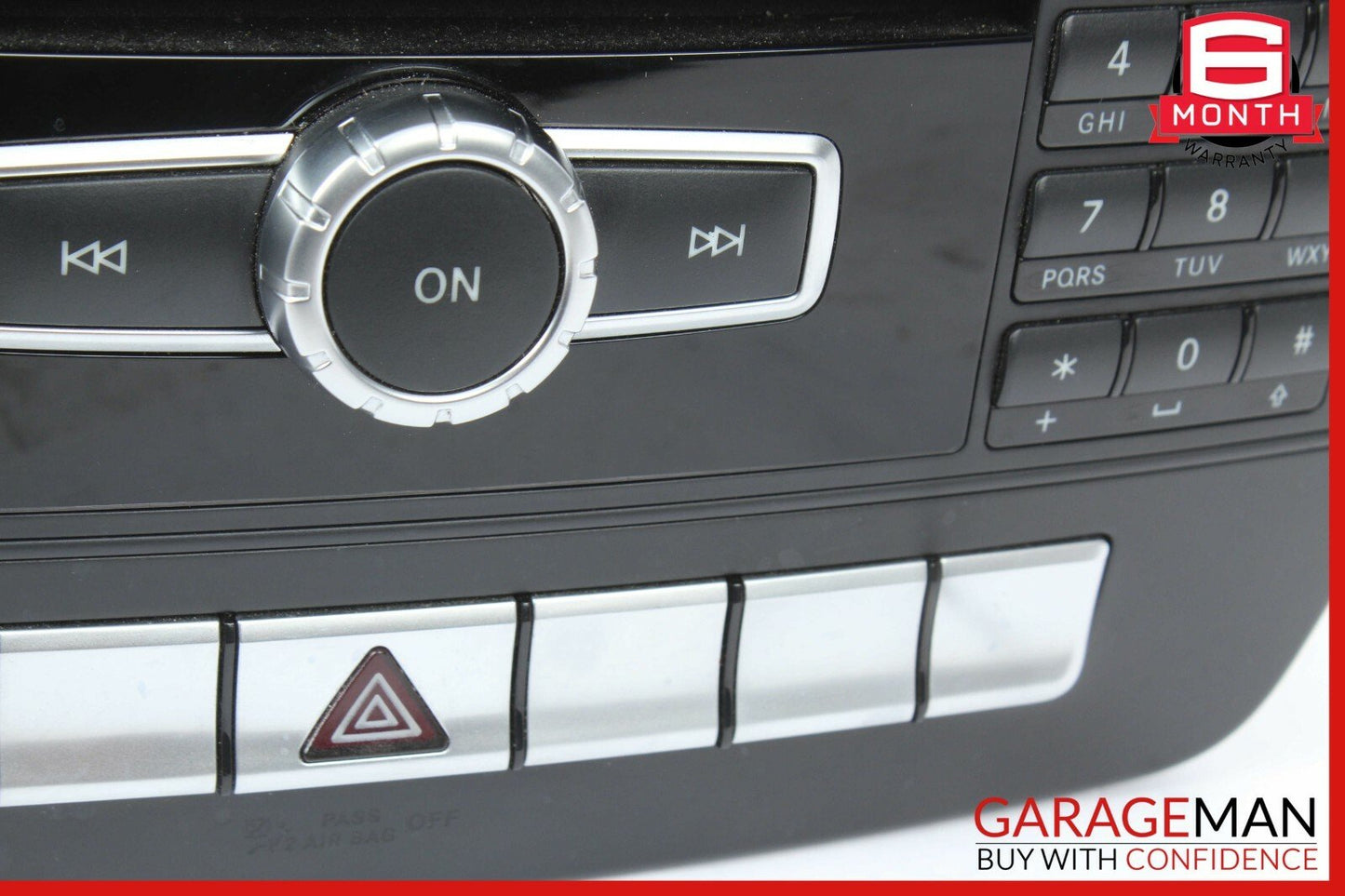 12-14 Mercedes W204 C250 C300 Navigation Comand Head Unit DVD CD Radio Audio OEM