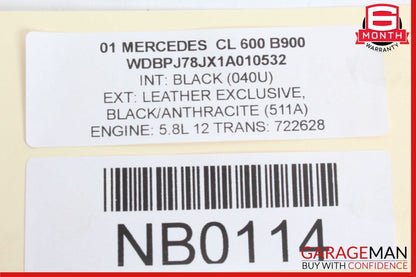 00-06 Mercedes W215 CL600 Rear Side Suspension Lower Control Arm OEM