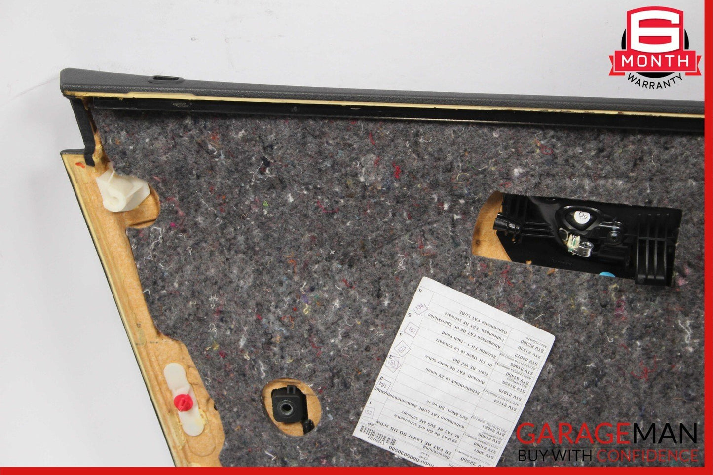 07-09 Mercedes W221 S550 Front Right Interior Door Panel Trim Assy Anthracite