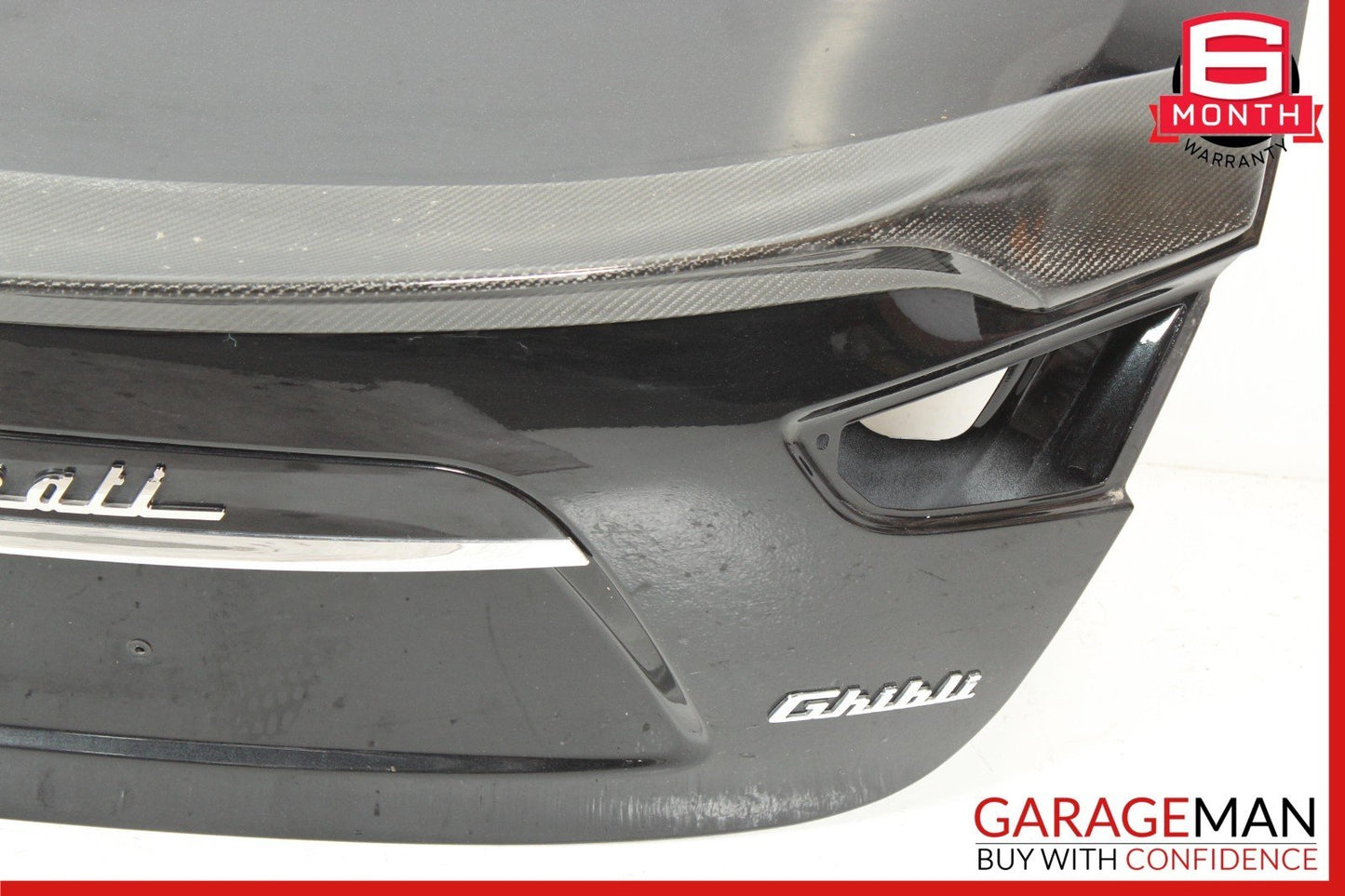 14-20 Maserati Ghibli M157 Trunk Lid Panel Assembly Gray OEM