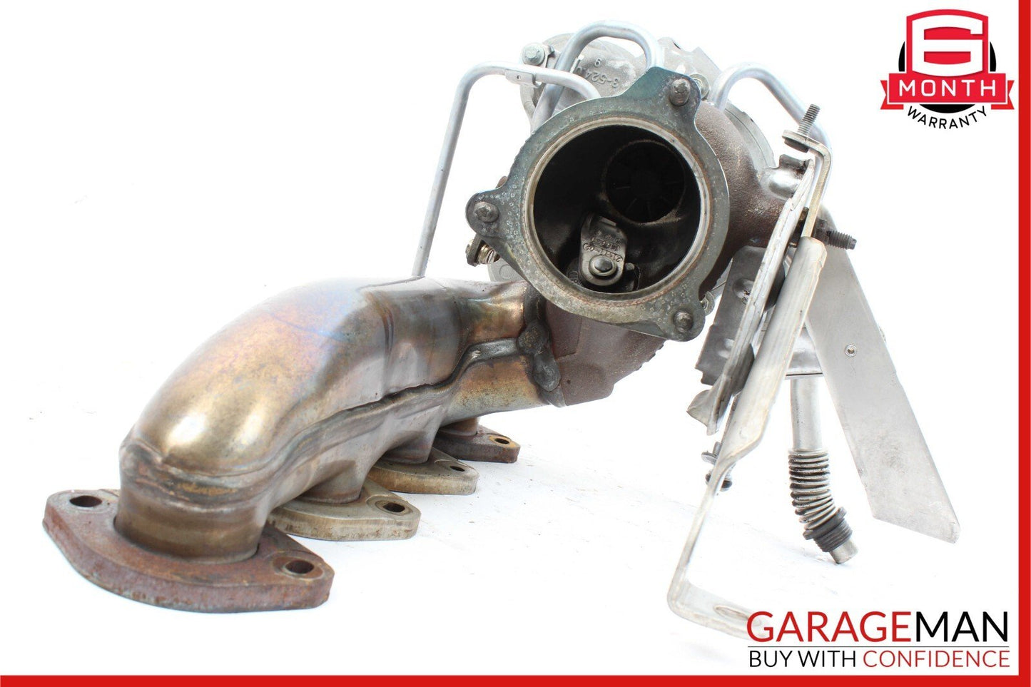 12-15 Mercedes SLK250 C250 1.8L M271 Turbocharger Turbo Manifold Assembly