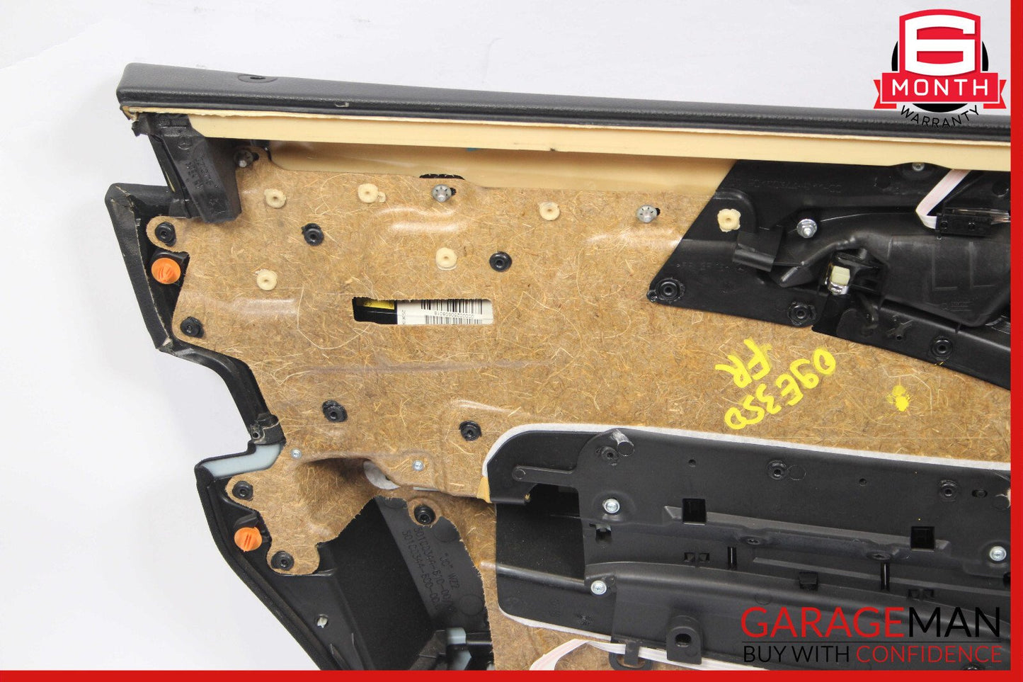 07-09 Mercedes W211 E350 Interior Door Panel Front Right Side Black OEM
