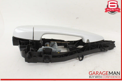 16-22 BMW X1 F48 X2 Rear Right Passenger Side Exterior Door Handle White OEM