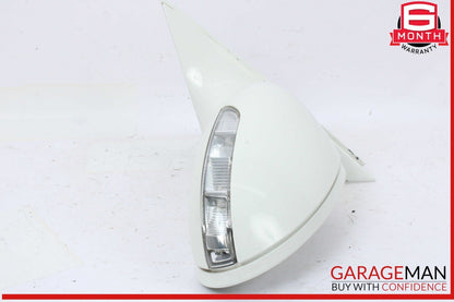 07-09 Mercedes W221 S550 S600 Front Left Side Door Rear View Mirror White OEM