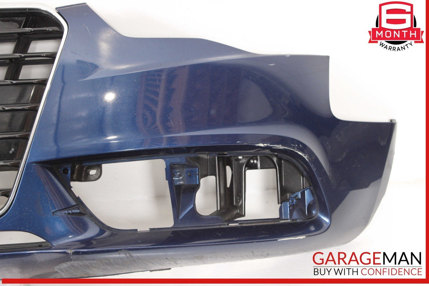 13-17 Audi A5 Quattro S5 Front Bumper Cover Assembly Blue OEM
