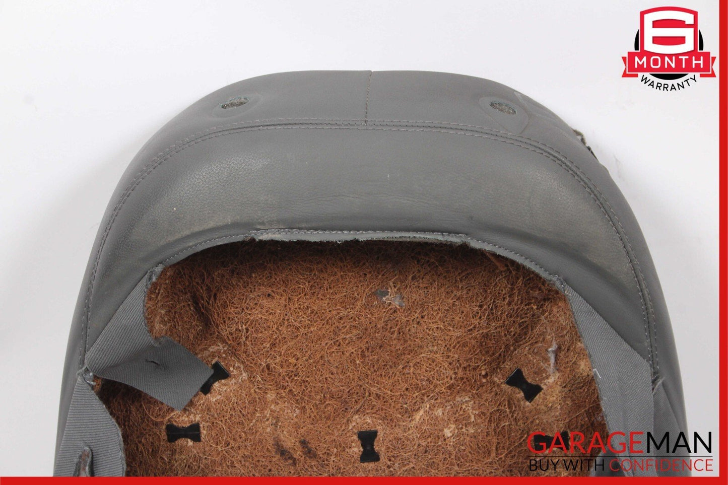 03-06 Mercedes R230 SL500 Front Right Top Upper Seat Cushion Cover Anthracite