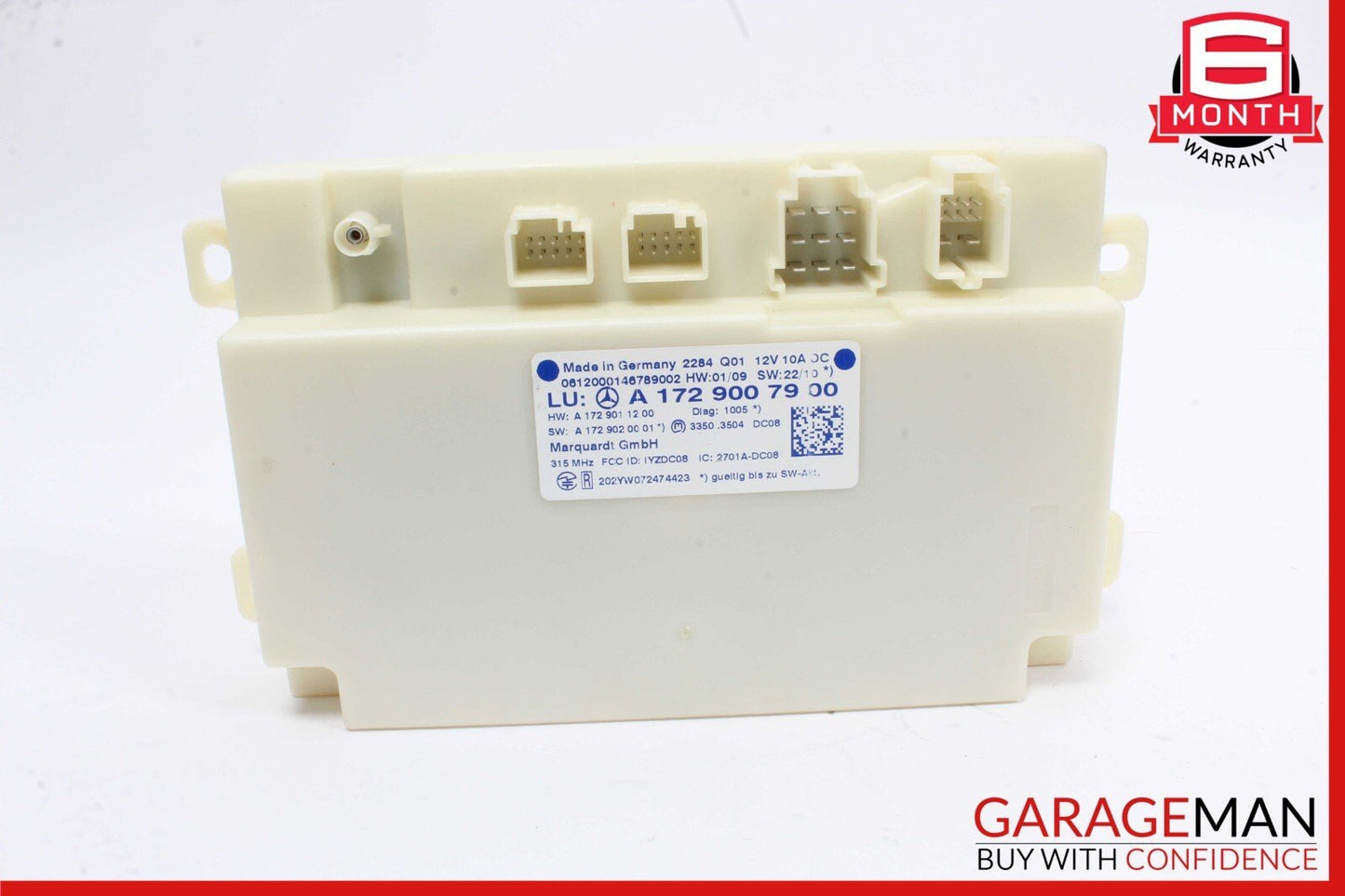 10-15 Mercedes W207 E350 C300 Keyless Go Entry Control Module 1729007900 OEM