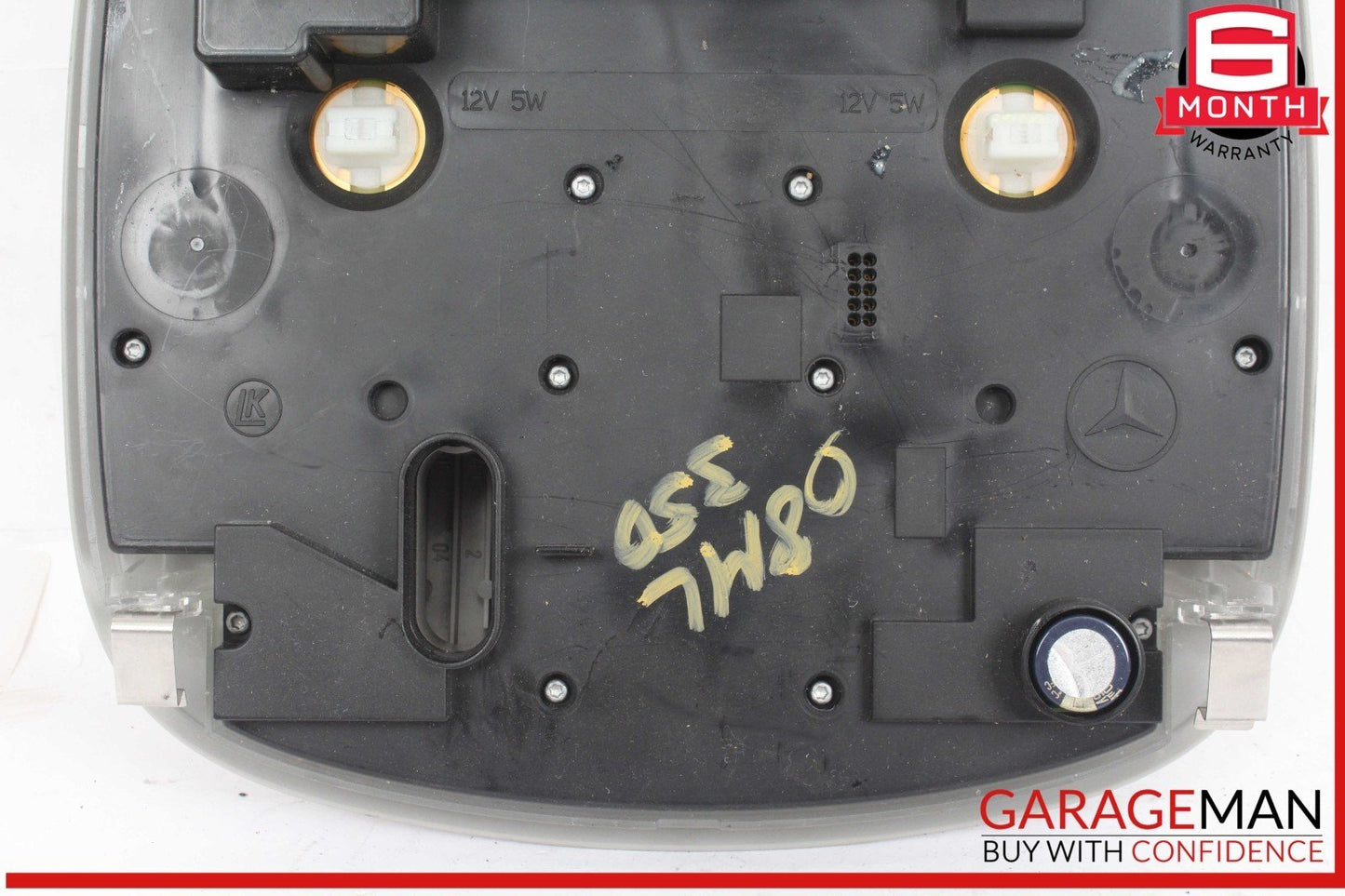 06-13 Mercedes W164 ML350 4MATIC Front Overhead Dome Light Lamp Gray OEM