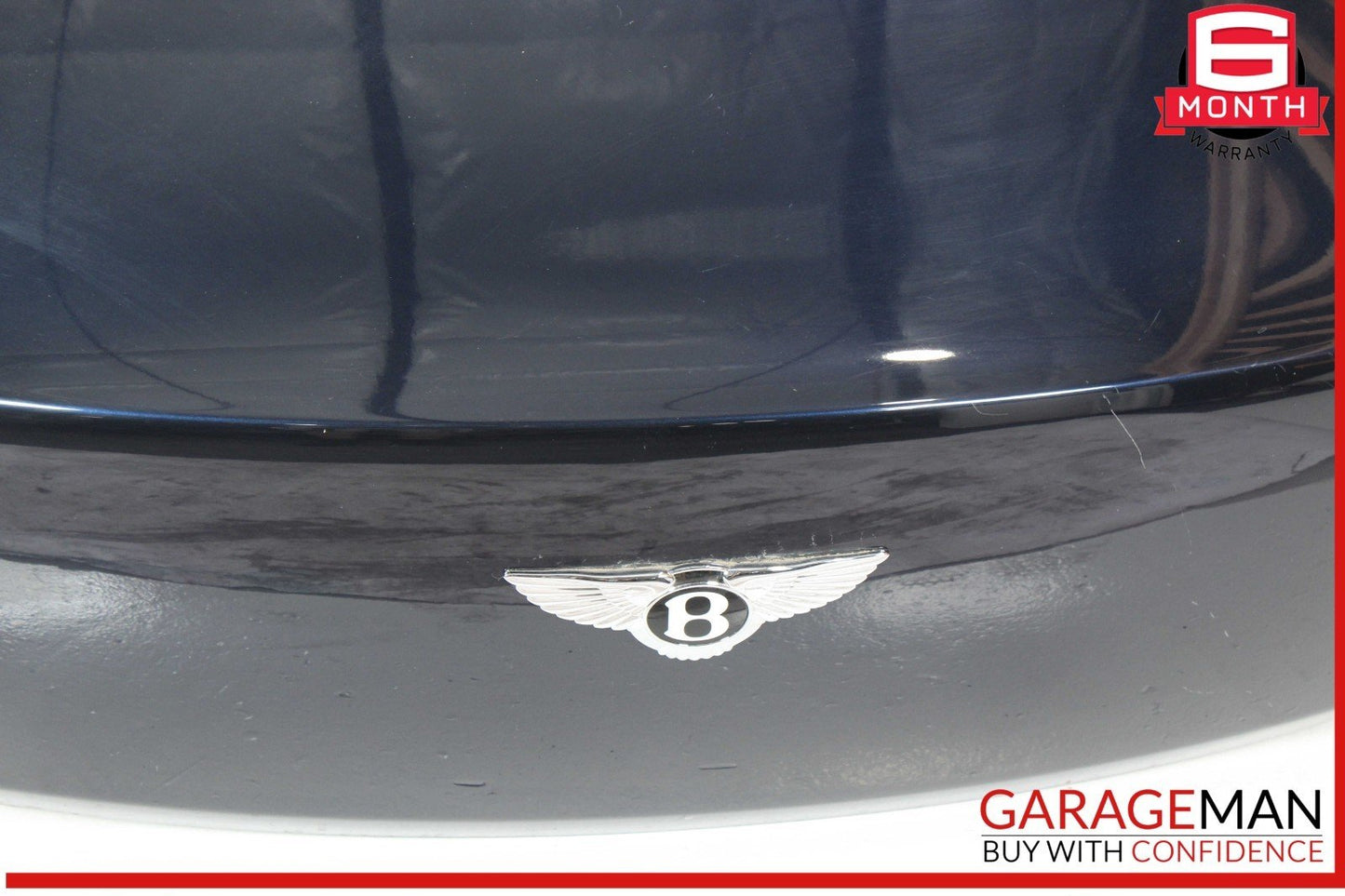 07-12 Bentley Continental GTC Convertible Trunk Lid Panel Assembly Blue OEM