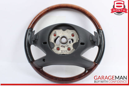 10-14 Mercedes W221 S400 S550 4 Spoke Steering Wheel w/ Paddle Shifters OEM