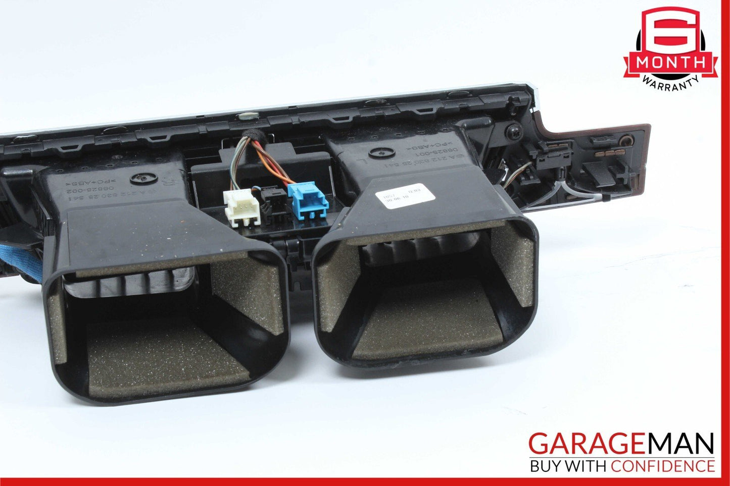 10-13 Mercedes W212 E350 Dashboard Dash AC A/C Air Vent Center Trim Assembly OEM