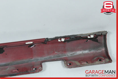 02-05 Mercedes W203 C230 Coupe Left Side Rocker Skirt Molding Panel Titanite Red