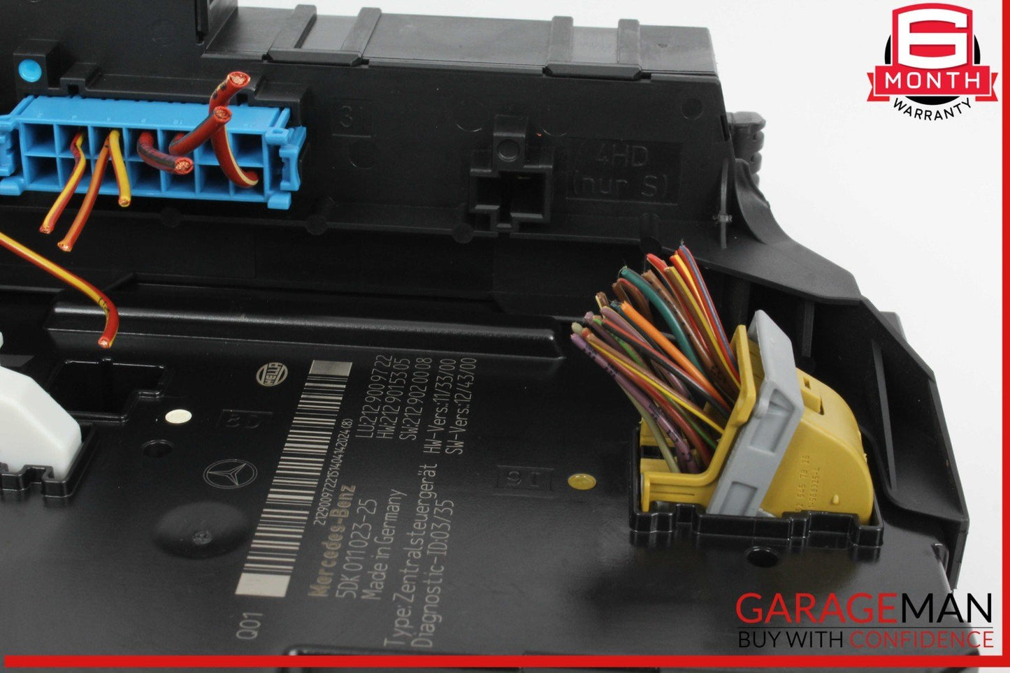10-18 Mercedes W212 E350 E250 Rear SAM Fuse Box Relay Control Module OEM