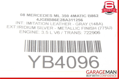 06-12 Mercedes W164 ML350 Rear Left or Right Suspension Upper Control Arm OEM