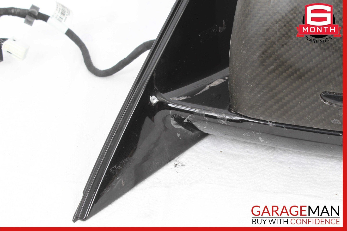 10-13 Mercedes W212 E63 E550 Front Left Driver Side Mirror Door Rear View OEM