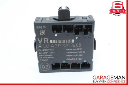 08-18 Mercedes W212 E350 C300 E400 Front Right Side Door Control Module OEM