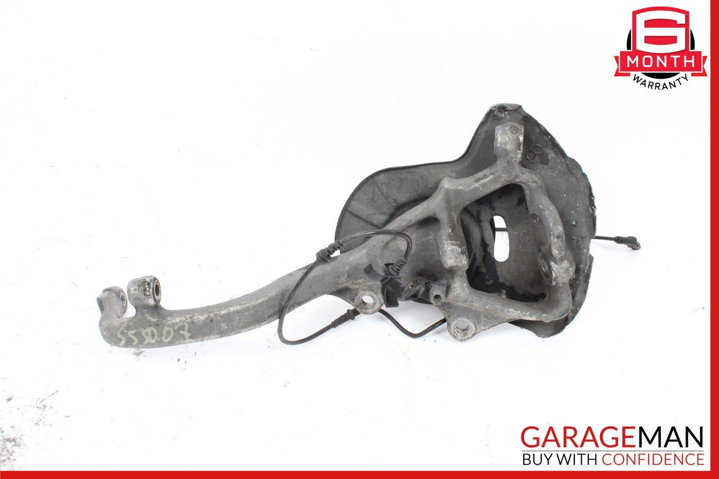 07-14 Mercedes W221 S550 S600 Front Left Wheel Carrier Spindle Knuckle Hub OEM