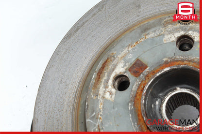 08-15 Mercedes W212 E350 Rear Left Side Spindle Knuckle Hub Bearing Brake Rotor