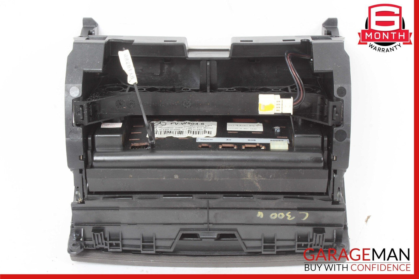 08-11 Mercedes W204 C300 C350 Navigation LCD Display Screen Monitor w/ Cover OEM